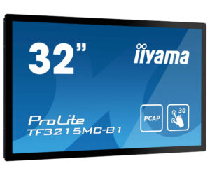 iiyama ProLite TF3215MC-B2 computer monitor 81,3 cm (32") 1920 x 1080 Pixels Full HD LED Touchscreen Kiosk Zwart