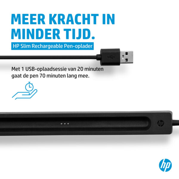 HP Slim Rechargeable Pen-oplader - Afbeelding 3