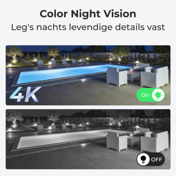 Reolink P334 - Slimme 4K 8MP Ultra HD PoE-beveiligingscamera voor buiten ondersteunt 256 GB en detectie van personen/voertuigen/ - Afbeelding 5