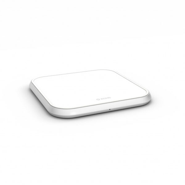 ZENS Single Aluminium Draadloze Oplader – Wit