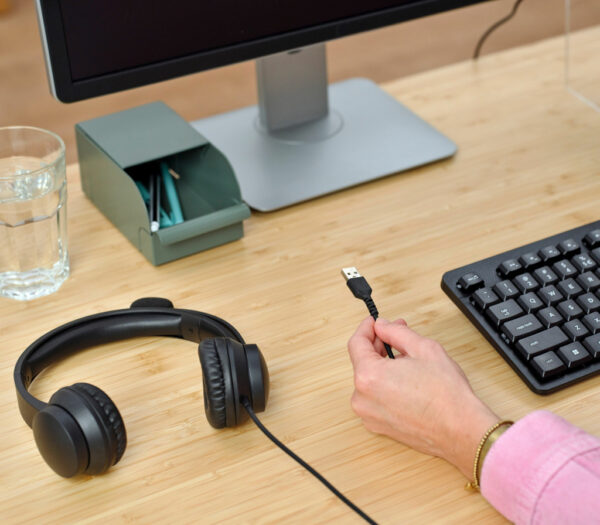 Trust HS-201 Headset Bedraad Hoofdband Kantoor/callcenter USB Type-A Zwart - Afbeelding 8