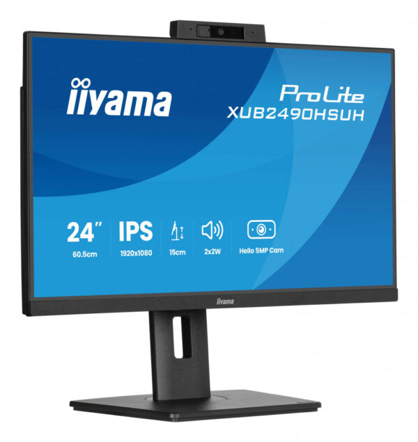iiyama XUB2490HSUH-B2 computer monitor 60,5 cm (23.8") 1920 x 1080 Pixels Full HD LED Zwart - Afbeelding 2