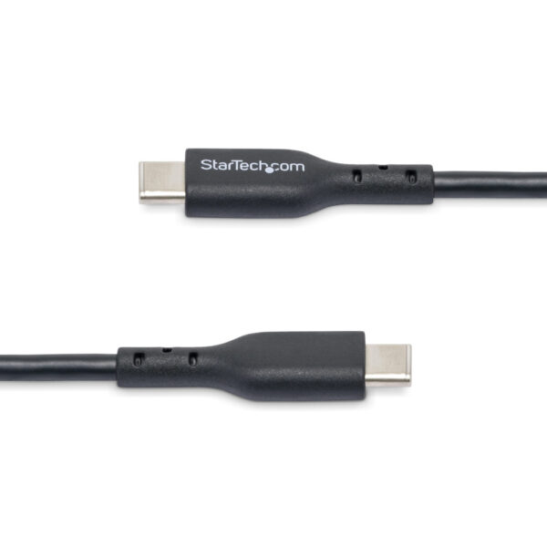 StarTech.com 4m USB-C Laadkabel, Opladen & Synchroniseren, 60W (3A) Power Delivery, USB 2.0 Type-C Laptop Oplaadkabel, TPE Mante - Afbeelding 3