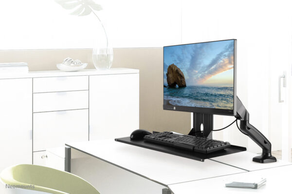 Neomounts KEYB-V200BLACK Toetsenbord-/muishouder VESA montage - b 65 cm - Afbeelding 7