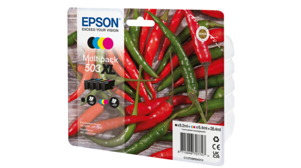 Epson 503XL inktcartridge 4 stuk(s) Origineel Hoog (XL) rendement Zwart, Cyaan, Magenta, Geel - Afbeelding 2