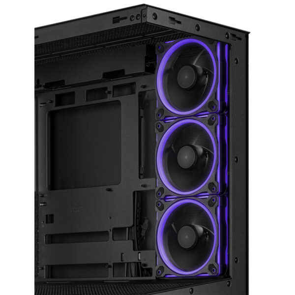 ASUS A31 Plus TG ARGB BLACK Midi Tower Zwart - Afbeelding 8