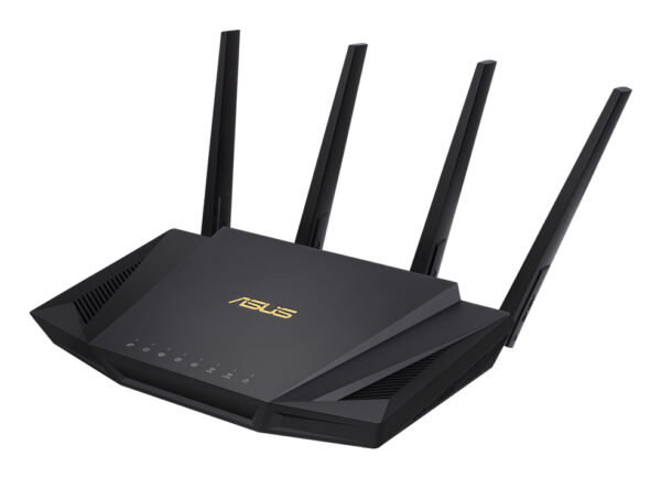 ASUS RT-AX58U draadloze router Gigabit Ethernet Dual-band (2.4 GHz / 5 GHz) Zwart - Afbeelding 4