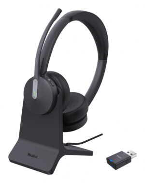 Yealink WH64 Hybird Dual met oplaadstandaard Teams Headset