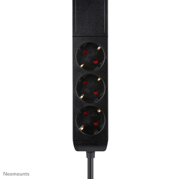 Neomounts DS22-840BL6 Bureaucontactdoos met klem en USB-C en USB-A poorten - snelladen - Afbeelding 8