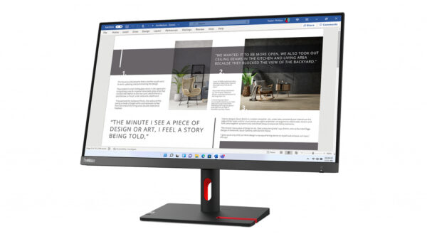 Lenovo ThinkVision S27i-30 LED display 68,6 cm (27") 1920 x 1080 Pixels Full HD Grijs - Afbeelding 7