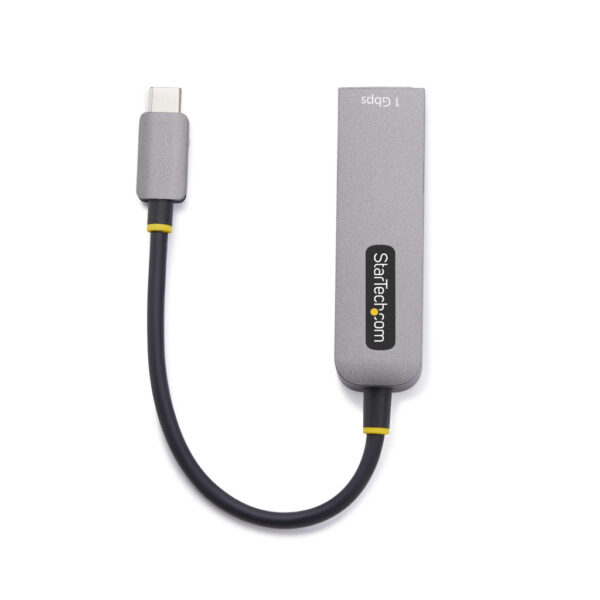 StarTech.com USB-C naar Ethernet Adapter, NIC, 100W PD Pass-Through, USB 3.0 Type-C 1Gbps Multi Speed Netwerk Adapter, Gigabit E - Afbeelding 8