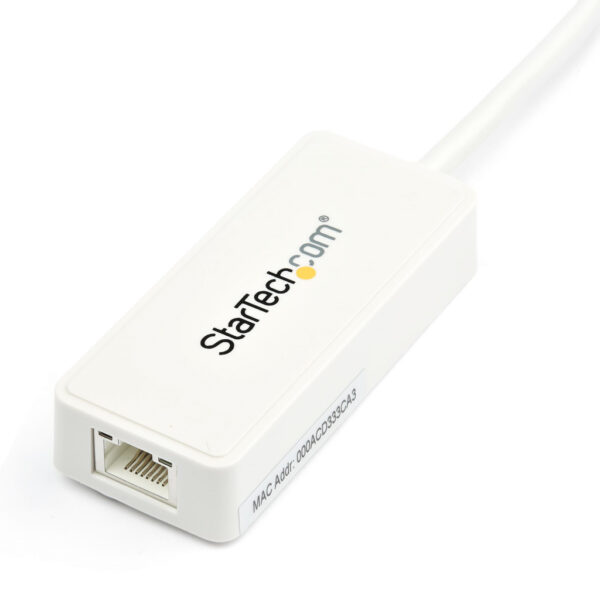 StarTech.com USB 3.0 naar gigabit Ethernet-adapter NIC met USB-poort - wit - Afbeelding 3