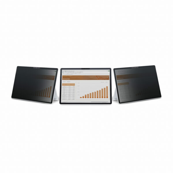 StarTech.com 4-Way 13-inch Surface Pro 8/9/X Laptop Privacy Filter, Portrait/Landscape Modes, Touch-Enabled, Anti-Glans Security - Afbeelding 2