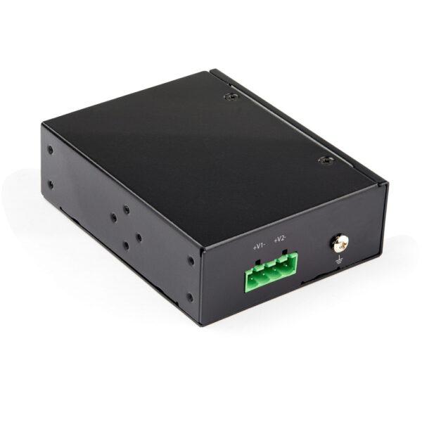 StarTech.com Industrial Gigabit PoE Splitter 90W High Speed Power over Ethernet PoE+++ Splitter 12-48V DC Splitter 802.3bt LAN/R - Afbeelding 4