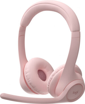 Logitech Zone 300 Headset Draadloos Hoofdband Kantoor/callcenter Bluetooth Roze