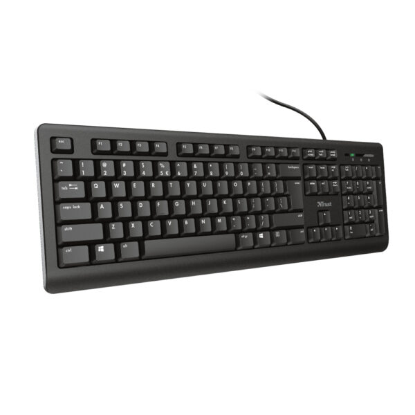 Trust Primo - Stil Toetsenbord - Qwerty Zwart - Afbeelding 2