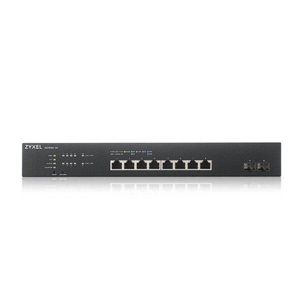 Zyxel XS1930-10-ZZ0101F netwerk-switch Managed L3 10G Ethernet (100/1000/10000) Zwart - Afbeelding 2