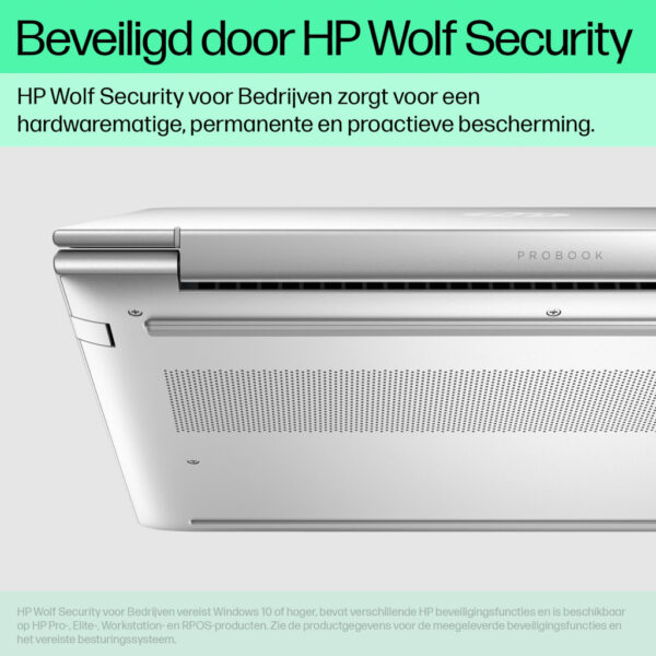 HP ProBook 460 G11 Intel Core Ultra 7 155U Laptop 40,6 cm (16") WUXGA 16 GB DDR5-SDRAM 512 GB SSD Wi-Fi 6E (802.11ax) Windows 11 - Afbeelding 5