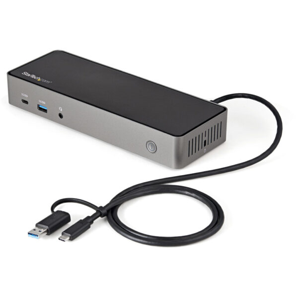 StarTech.com USB-C & USB-A Dock - Hybride Universeel Triple Monitor Laptop Docking Station DisplayPort & HDMI 4K 60Hz - 85W Powe - Afbeelding 9