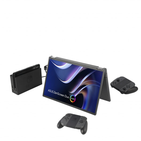 ASUS ZenScreen Duo OLED MQ149CD computer monitor 35,6 cm (14") 1920 x 1200 Pixels WUXGA Zilver - Afbeelding 6