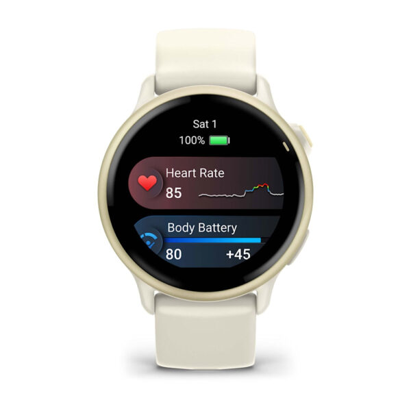 Garmin vívoactive 6 3,05 cm (1.2") AMOLED 42 mm Digitaal 390 x 390 Pixels Touchscreen Wit Wifi GPS - Afbeelding 8