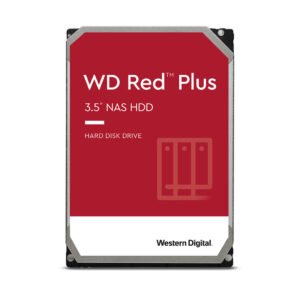 Western Digital Red Plus interne harde schijf 10 TB 7200 RPM 3.5" SATA III