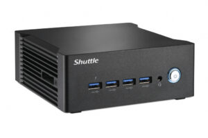 Shuttle Nano PC NA10H7, AMD Ryzen™ 7-8845HS APU, Radeon780M, 2xHDMI, 2xUSB-C 4.0(DP), 2x2.5Gbit LAN, incl. VESA, 24/7 permanent