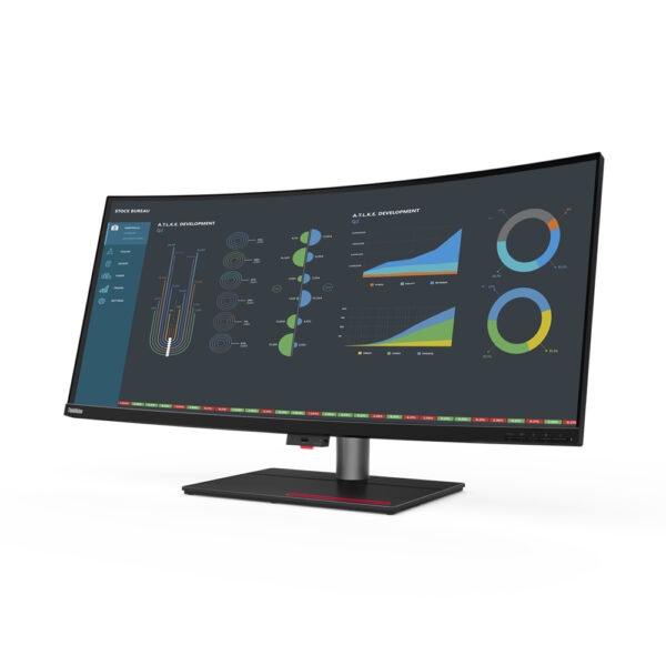 Lenovo ThinkVision P40w-20 LED display 100,8 cm (39.7") 5120 x 2160 Pixels 5K Ultra HD Zwart - Afbeelding 8