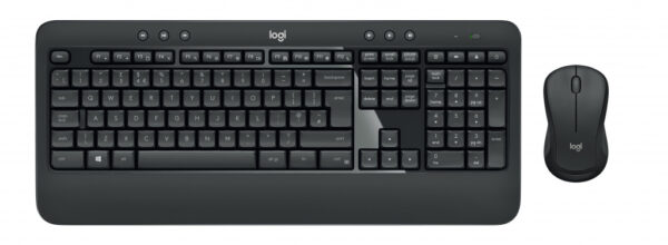 Logitech 920-008679 toetsenbord Inclusief muis Universeel USB QWERTY Italiaans Zwart, Wit