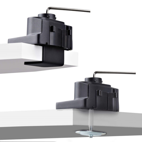 StarTech.com Triple Monitor Arm voor Bureau, Tot Drie 27inch Schermen, VESA 75x75/100x100, Instelling zonder Gereedschap, C-klem - Afbeelding 5