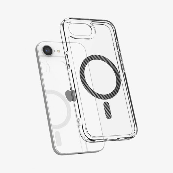 Spigen Ultra Hybrid (MagFit) mobiele telefoon behuizingen 15,5 cm (6.1") Hoes Koolstof, Transparant - Afbeelding 3