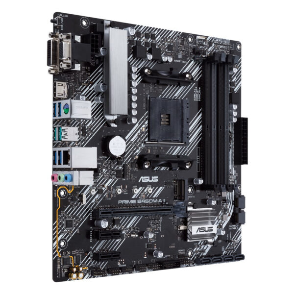 ASUS PRIME B450M-A II AMD B450 Socket AM4 micro ATX - Afbeelding 2