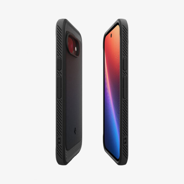 Spigen Rugged Armor (MagFit) mobiele telefoon behuizingen 16 cm (6.3") Hoes Zwart - Afbeelding 3