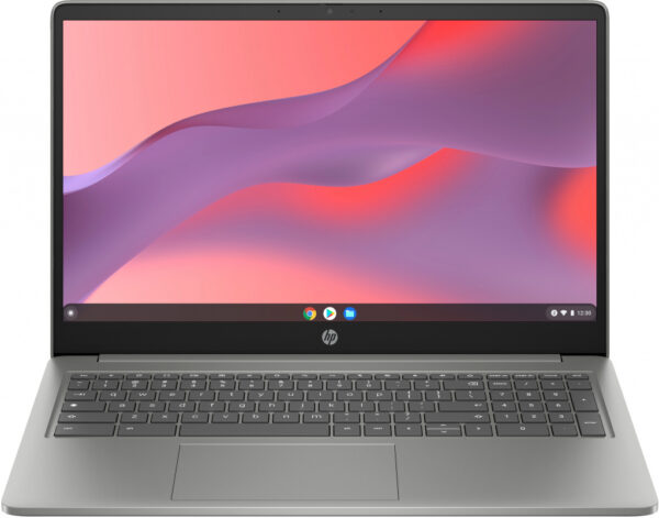 HP Chromebook 15a-nb0150nd Intel® N N100 39,6 cm (15.6") Full HD 8 GB LPDDR5-SDRAM 128 GB UFS Wi-Fi 6 (802.11ax) ChromeOS Zilver