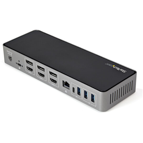 StarTech.com USB-C & USB-A Dock - Hybride Universeel Triple Monitor Laptop Docking Station DisplayPort & HDMI 4K 60Hz - 85W Powe - Afbeelding 7
