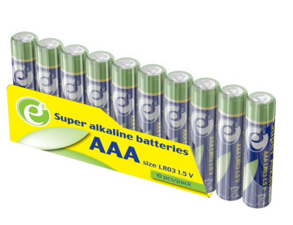 Gembird EG-BA-AAASA-01 huishoudelijke batterij Wegwerpbatterij AAA Alkaline - Afbeelding 4