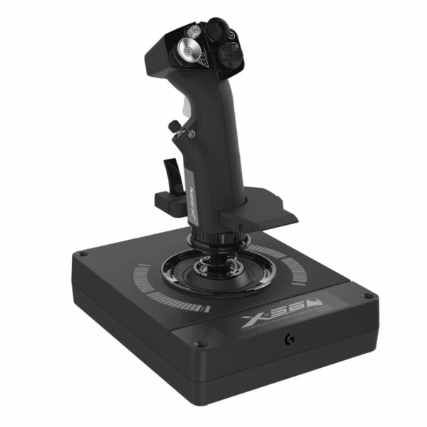 Logitech G G X56 Hotas Zwart USB 2.0 Vluchtsimulator Analoog/digitaal PC - Afbeelding 12