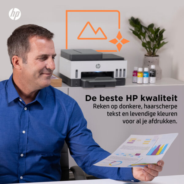 HP Smart Tank 7605 Draadloos All-in-One Kleur Printer, Dubbelzijdig printen; Kopieerapparaat, Scanner - Afbeelding 6