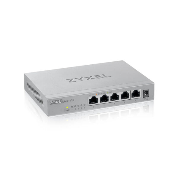 Zyxel MG-105 Unmanaged 2.5G Ethernet (100/1000/2500) Staal - Afbeelding 5