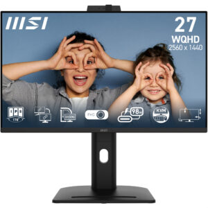 MSI Pro MP275QPDG computer monitor 68,6 cm (27") 2560 x 1440 Pixels Wide Quad HD LCD Zwart