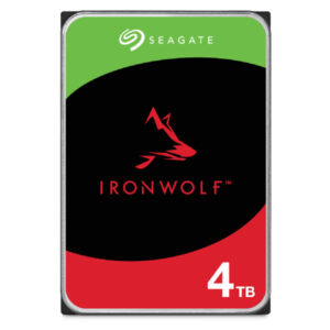 Seagate IronWolf ST4000VN006 4 PACK interne harde schijf 4 TB 5400 RPM 256 MB 3.5" SATA III