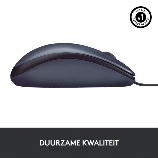Logitech B100 muis Kantoor Ambidextrous USB Type-A Optisch 800 DPI - Afbeelding 13