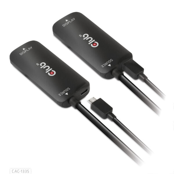 CLUB3D HDMI + Micro USB to DisplayPort™ 4K120Hz or 8K30Hz M/F Active Adapter - Afbeelding 14