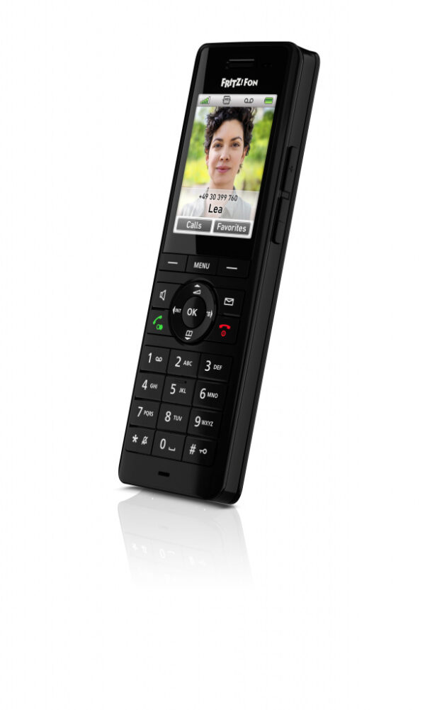 FRITZ!Fon X6 INT DECT-telefoon Nummerherkenning Zwart - Afbeelding 3