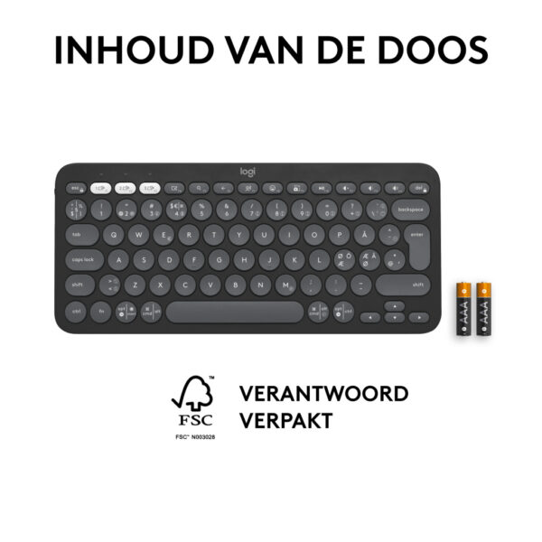Logitech Pebble Keys 2 K380s - Afbeelding 10
