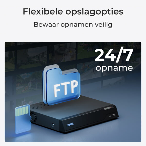 Reolink W320 - 5 MP beveiligingscamera voor buiten, 2,4/5 GHz wifi, detectie van personen/voertuigen/dieren, 30 meter nachtzicht - Afbeelding 9