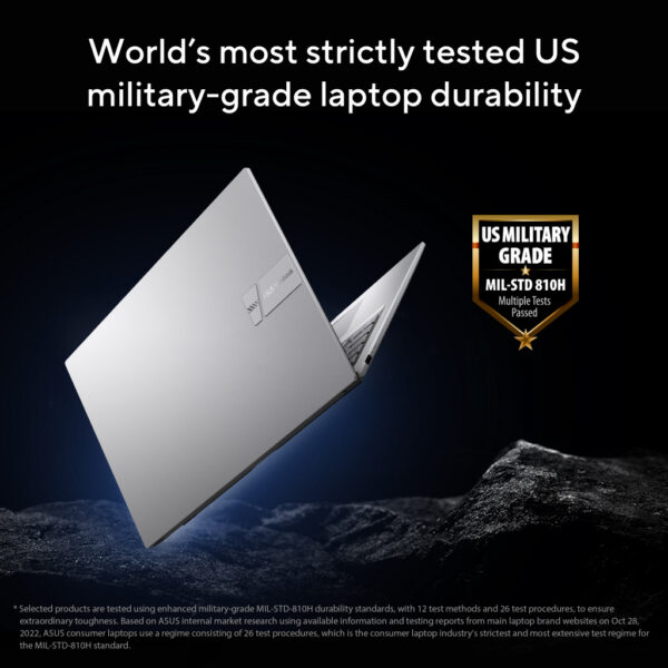 ASUS Vivobook 17 X1704VA-AU586W Intel® Core™ i5 i5-1334U Laptop 43,9 cm (17.3") Full HD 8 GB DDR4-SDRAM 512 GB SSD Wi-Fi 5 (802. - Afbeelding 19
