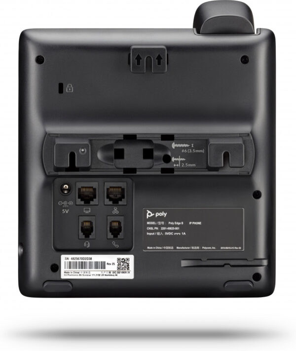 HP Poly Edge B30 IP Phone and PoE-enabled IP telefoon - Afbeelding 5