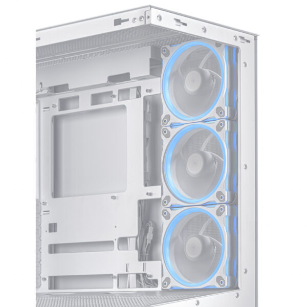 ASUS A31 Plus TG ARGB WHITE Midi Tower Wit - Afbeelding 8