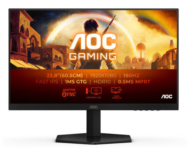 AOC G4 24G42E computer monitor 61 cm (24") 1920 x 1080 Pixels Full HD LCD Zwart